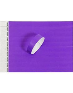 1000 stk Nummererte Tyvek Festivalarmbånd / Entrearmbånd - Lilla