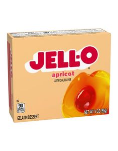 Jell-O Apricot Gelatin Dessert - 85 g (USA Import)