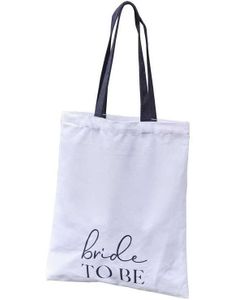 1 stk Bride To Be - Tote Bag/Bærenett 36x31 cm
