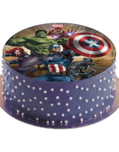 DATOVARE - Kakebilde med Marvel Avengers Motiv 16 cm (31.03.2025)