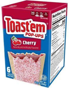 6 pk Toast'em Pop-Ups Cherry 288 gram (USA Import)