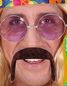 70-talls Mørk Brun Løsbart