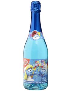 Smurfs Party Bubbles - Kullsyreholdig Leskedrikk med Ferskensmak 750 ml