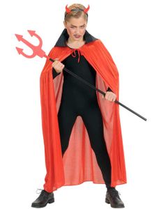 Rød Sateng Barne Kappe - 110 cm