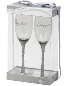 Together Forever - 2 stk Champagne Glass Sett 