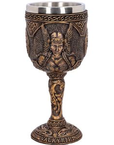 Valkyrie Goblet - Bronsefarget Drikkebeger 17 cm