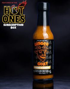 Ginger Goat Peaches n Scream - Peach Basil & Maple Syrup Hot Sauce - 148 ml