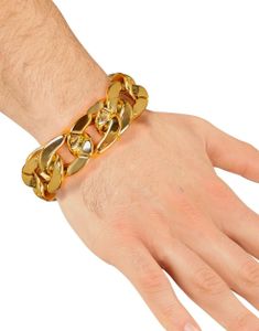 Gullfarget Armbånd - Gangster/ Mafia