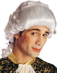 Lord Charm - Hvit Parykk