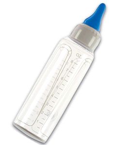 Oppblåsbar Tåteflaske med Blå Tupp