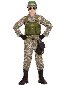 US Navy Seals - Kostyme til Barn med Hjelm