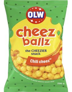 OLW Cheez Ballz Chili Cheez 200 gram