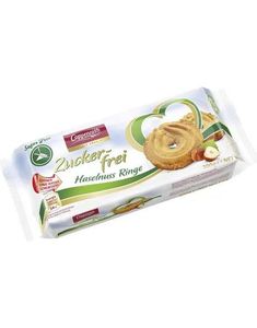 Coppenrath Haselnuss Ringe - Sukkerfri Hasselnøtt Kjeks 200 gram