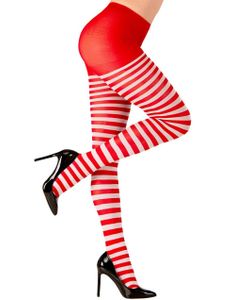 Stripete Rød Strømpebukse