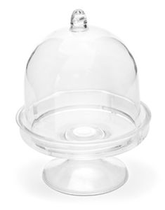 3 stk Gjennomsiktige Små Kakekupler