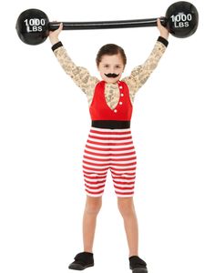 The Greatest Showman Inspirert Strongman Kostyme til Barn
