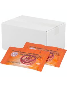 100 stk Premium Sambal Oelek / Sterk Krydderpasta i Porsjonspakker 1 kg (Indonesia)