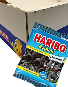 20 Poser Haribo Salte Smokker / Lakrissmokker - Hel Eske