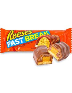 Reese’s Fast Break - Melkesjokolade, Peanøttsmør og Nougat 51 gram (USA Import)