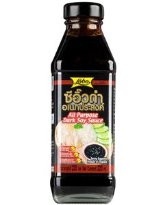 Lobo All Purpose Dark Soy Sauce - Tykk Soyasaus 220 ml (Thailand)