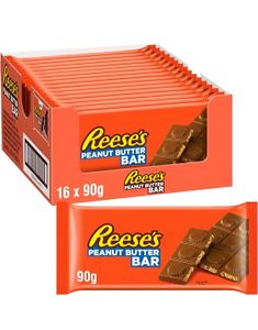 16 stk Reese’s Peanut Butter Bar - Hel Eske 1,44 kg (USA Import)