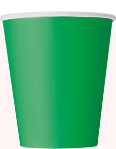 14 stk Grønne Pappkrus 270 ml