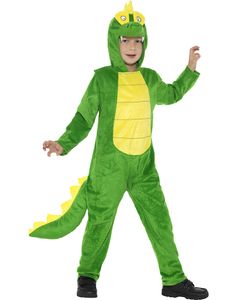 Krokodillekostyme til Jente og Gutt i Myk Plysj