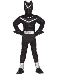 Black Panther Inspirert Barnekostyme