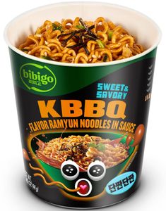 Sweet and Savory K-BBQ Ramyun - Koreansk BBQ - BIBIGO 98 gram (Korea)