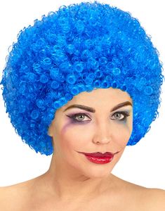 Blå Klovn/Afroparykk