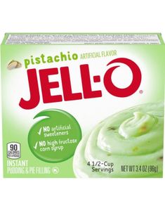 Jell-O Instant Pistachio Pudding - 96 g (USA Import)