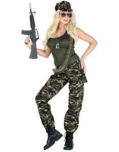 Mrs. Solider - Militærkostyme til Dame