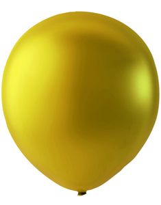 100 stk 13 cm - MEGAPACK - Gullfarget Metallic Små Ballonger