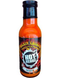 Kickin' Chicken Medium Hot Wing Sauce - Mediumsterk Kylling-Vingesaus/ Marinade 354 ml (Costa Rica)