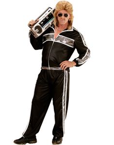 Svart Grilldress med Sølvfargede Partier - Herrekostyme