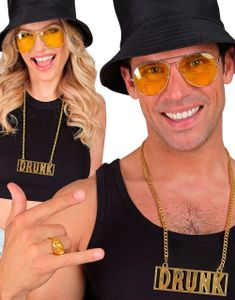 Drunk - Gullfarget Smykke