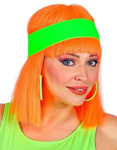 Neon Grønt Pannebånd