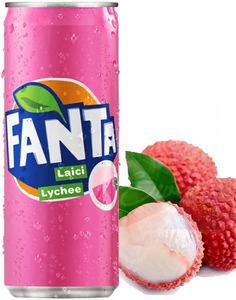 Fanta Lychee / Kjærlighetsfrukt Smak 320 ml (Malaysia)