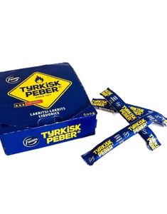 30 stk Tyrkisk Peber Original Lakrisstang - Hel Eske