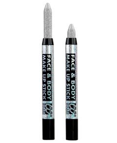 Sølv Glitter Sminkepenn 3.5 Gram