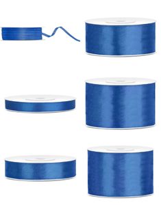 Satengbånd Royal Blå