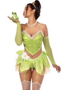 Bayou Babe - Tiana Inspirert Kostyme til Dame