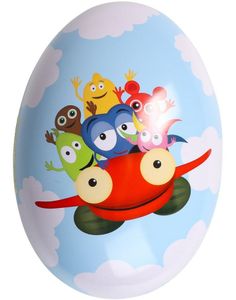 Metall Påskeegg Babblarna Motiv- 15 cm