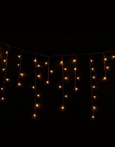 9 meter Lang Lysgardin med 300 Varmhvite LED-lys - Innen- og Utendørsbruk