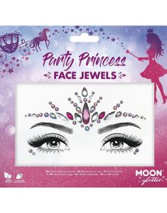 Party Princess Ansiktsstener / Smykker