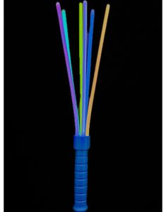 Stav med 6 stk Flerfarget Glow Stick 20 cm