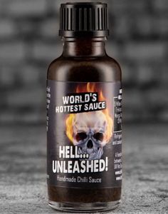 Hell Unleashed - Verdens Sterkeste Hotsauce 30 ml (UK Import)