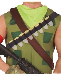 Svart Belte med 8 Skuddformet Glass for Drikke