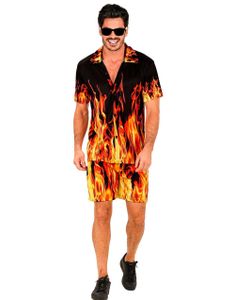 Flammende Hett Kostymesett