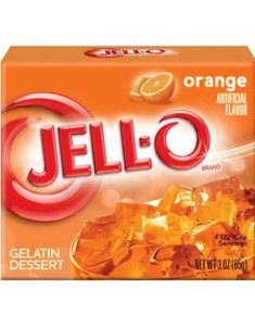 Jell-O Orange Gelatin Dessert - 85 g (USA Import)